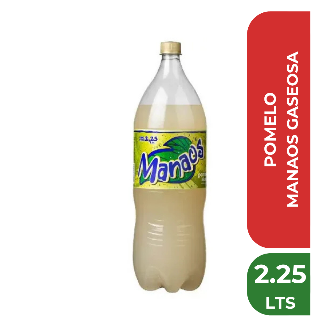MANAOS GASEOSA POMELO 2,25lts