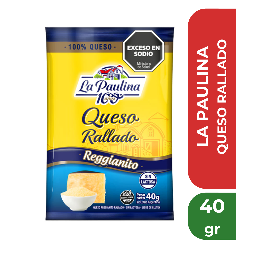 LA PAULINA QUESO RALLADO 40gr