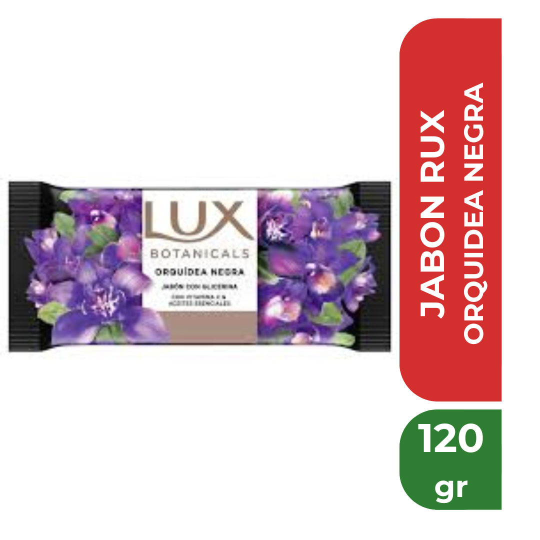 LUX JABON ORQ. NEGRA 120gr