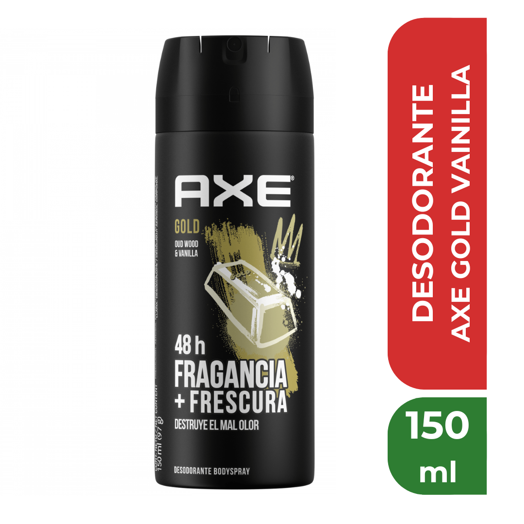AXE DESODORANTE GOLD VAINILLA