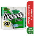 ELEGANTE PAPEL HIGIENICO 4 x 80mts