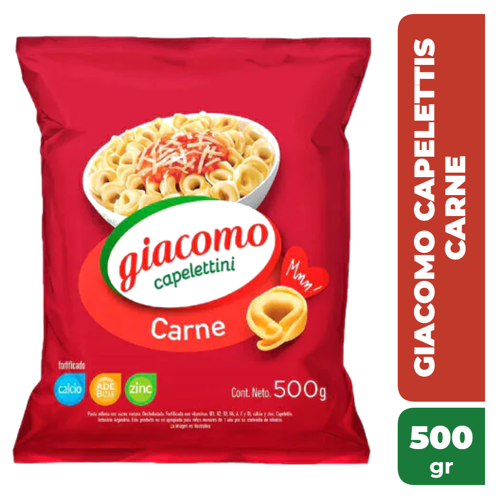 GIACOMO CAPELETTIS 500gr CARNE