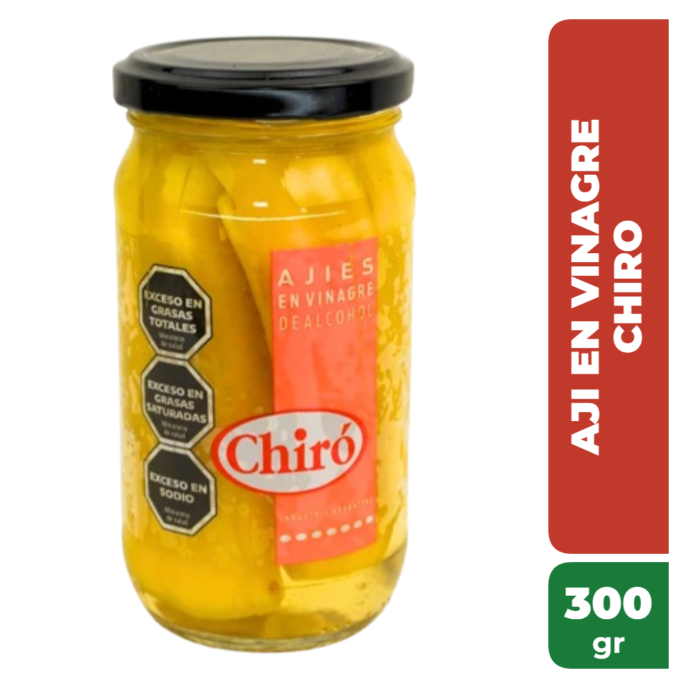 CHIRO AJI EN VINAGRE 300gr
