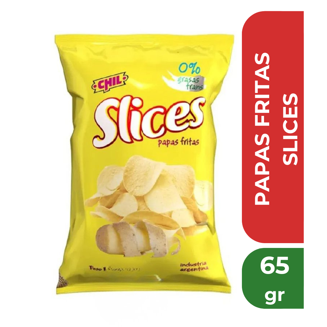 SLICES PAPAS FRITAS 65gr