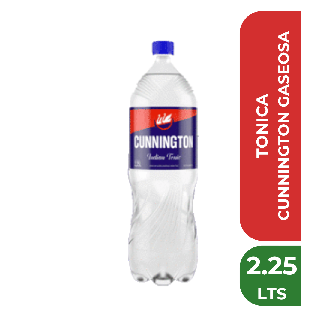 CUNNINGTON GASEOSA 2.25 LTS TONICA