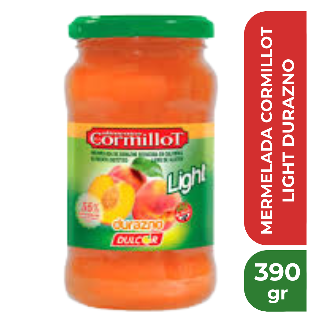 CORMILLOT MERMELADA LIGHT DURAZNO