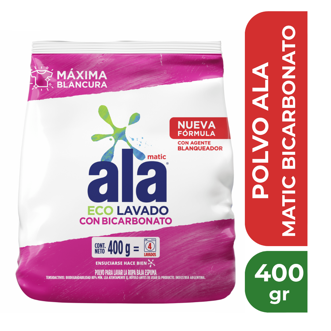ALA POLVO MATIC BICARBONATO 400gr