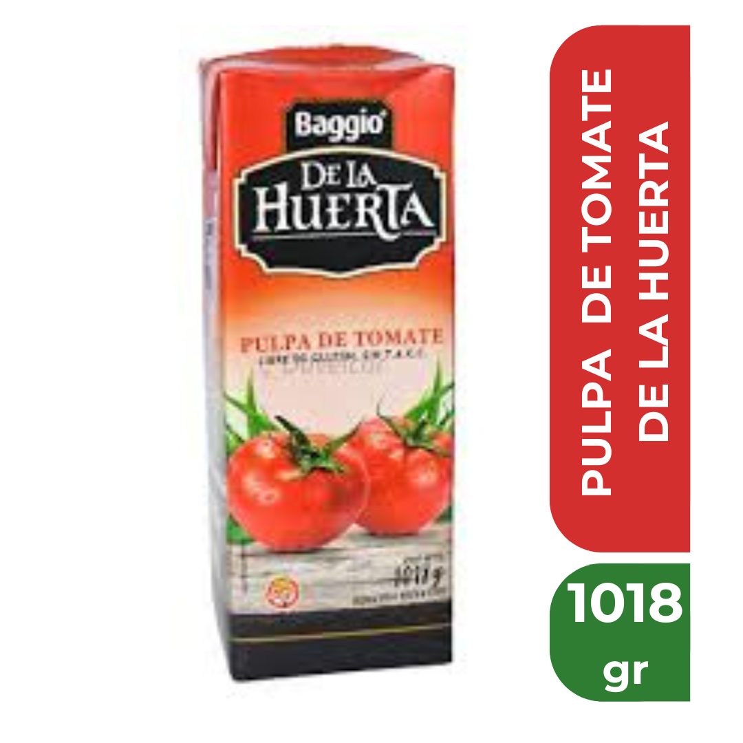 DE LA HUERTA PULPA DE TOMATE 1018gr