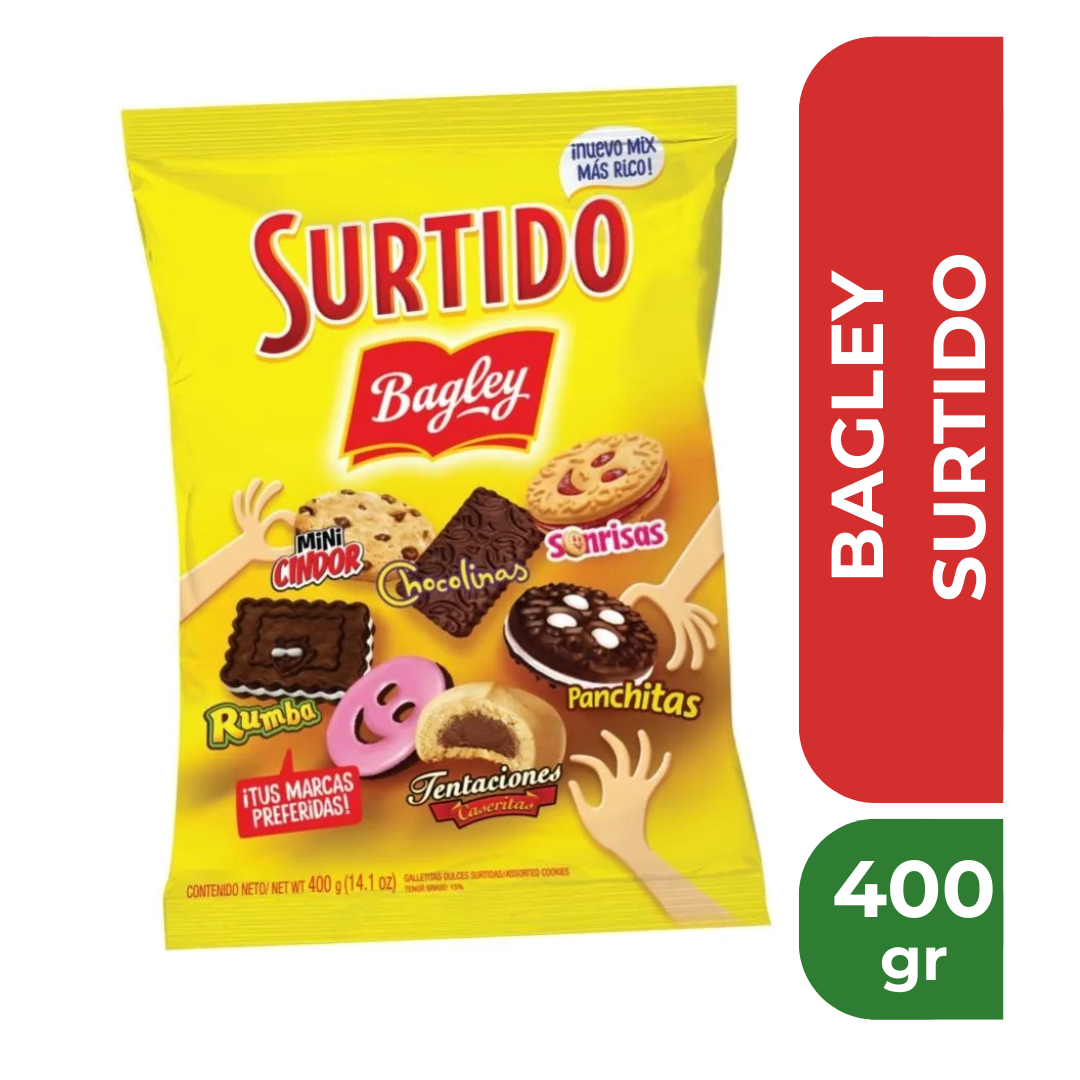 BAGLEY SURTIDO  400gr
