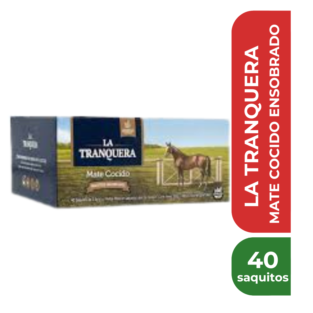 LA TRANQUERA MATE COCIDO ENSOB. x40saq