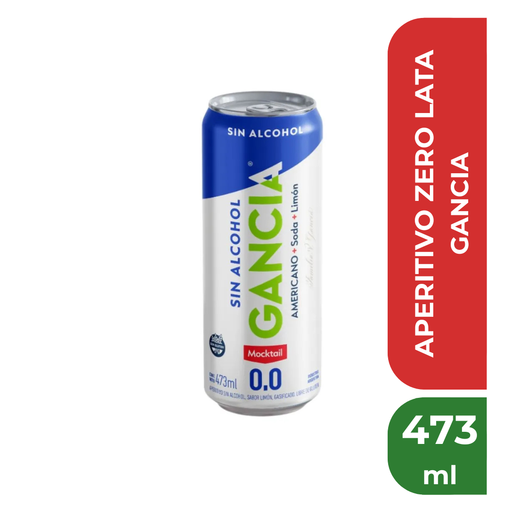 GANCIA ZERO LATA 473ml