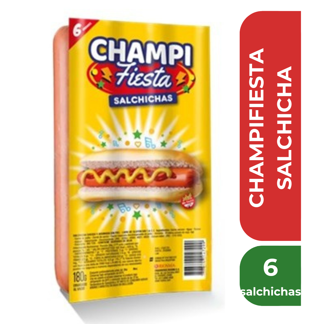 CHAMPIFIESTA SALCHICHA x6u