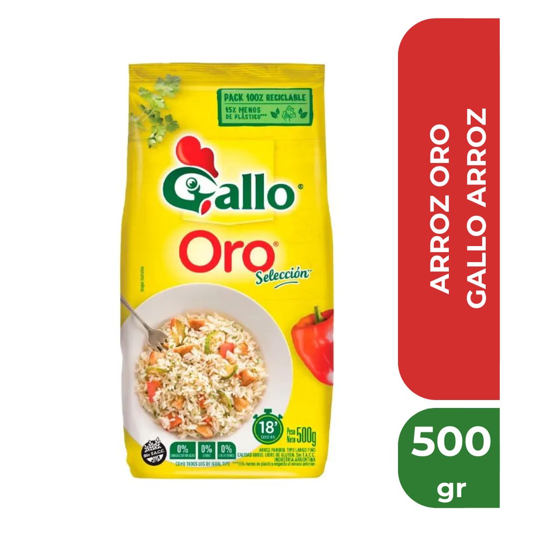 GALLO ARROZ ORO 500gr