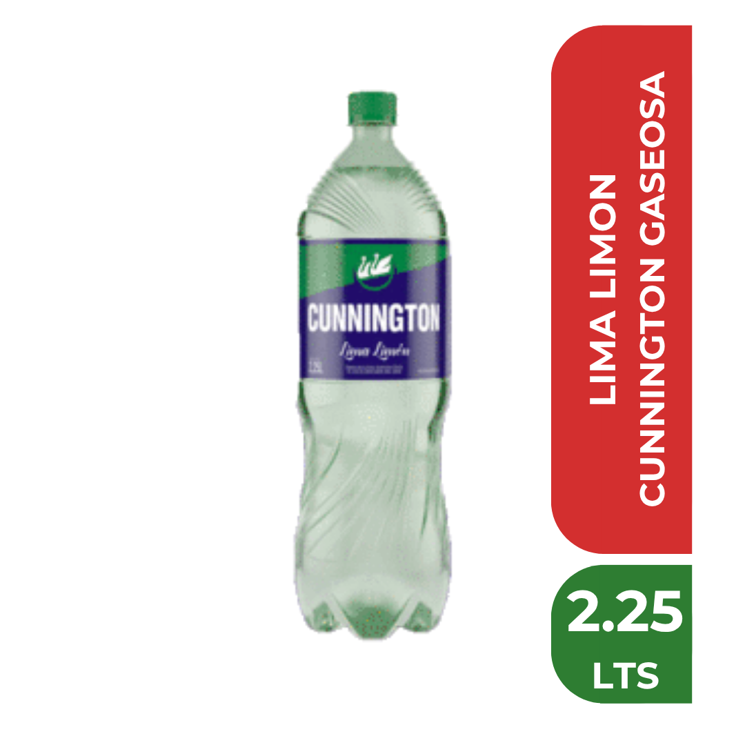 CUNNINGTON GASEOSA 2.25 LTS LIMA