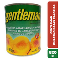 GENTLEMAN DURAZNO BAJAS CALORIAS 820gr