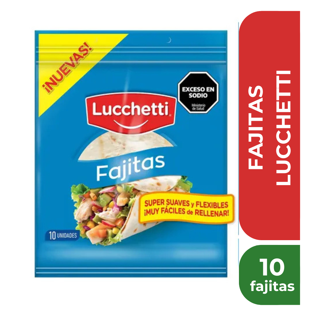 LUCCHETTI FAJITAS x10u