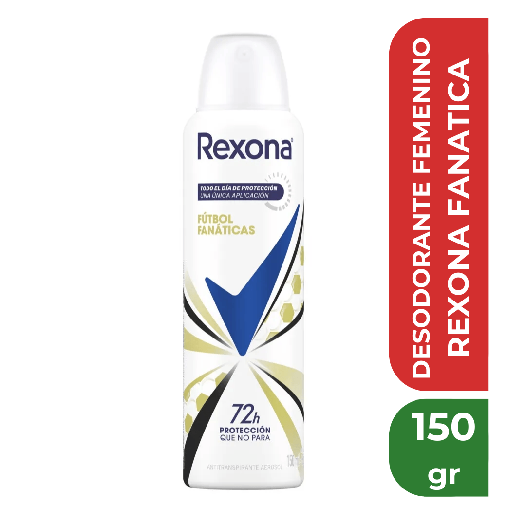 REXONA DESODORANTE FEMENINO FANATICA
