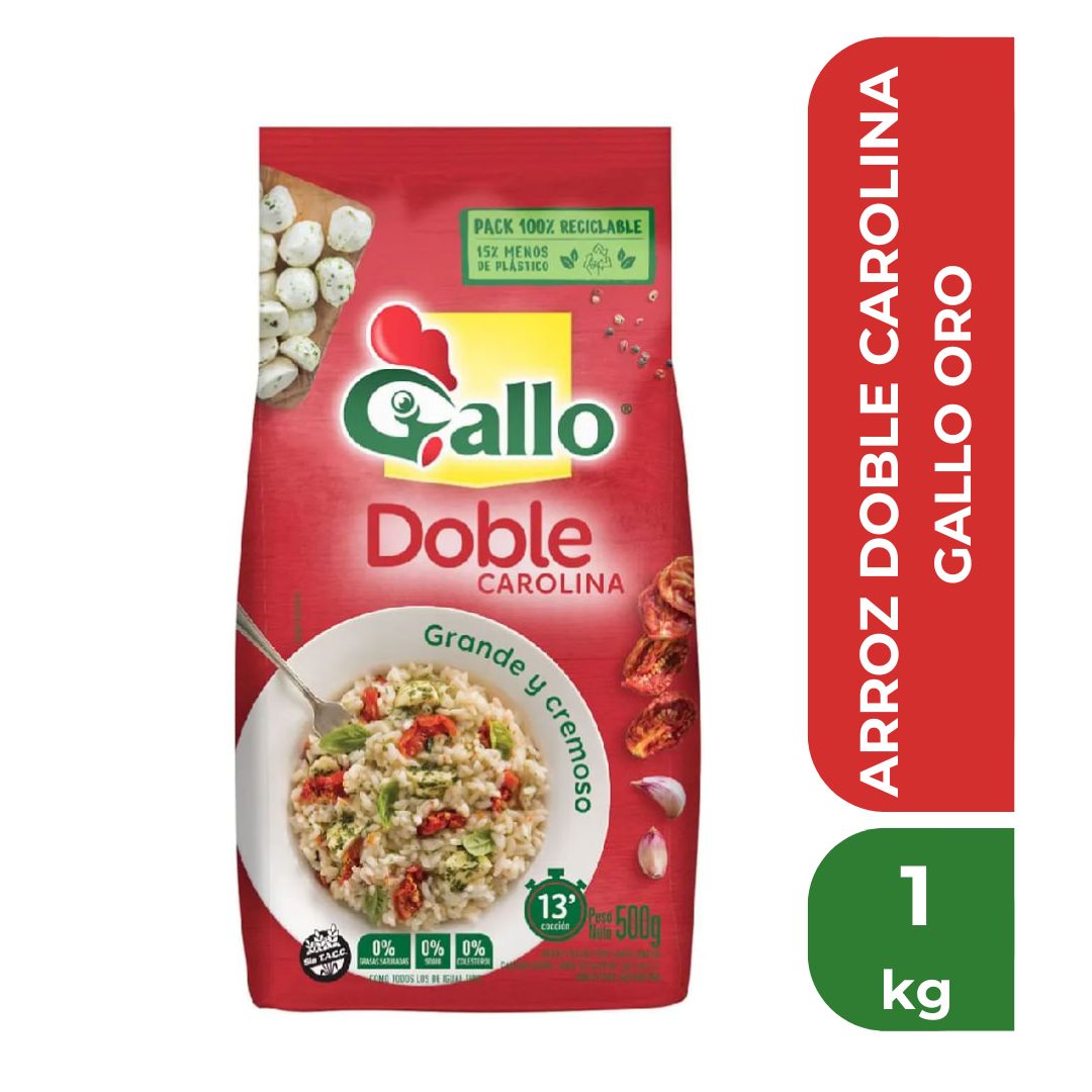 GALLO ARROZ DOBLE CAROLINA 500gr