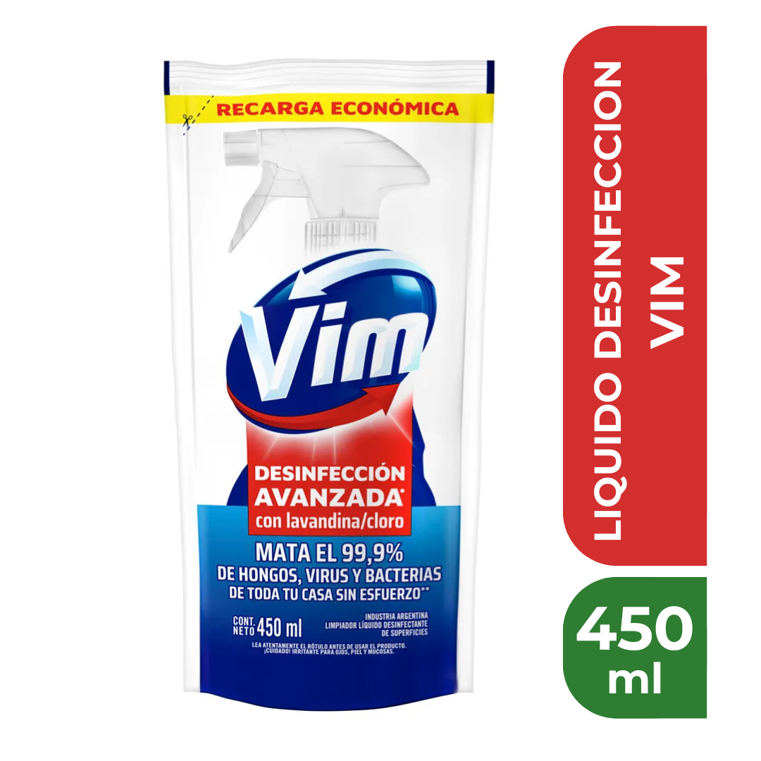 VIM LIQUIDO DESINFECCION DP. 450ml