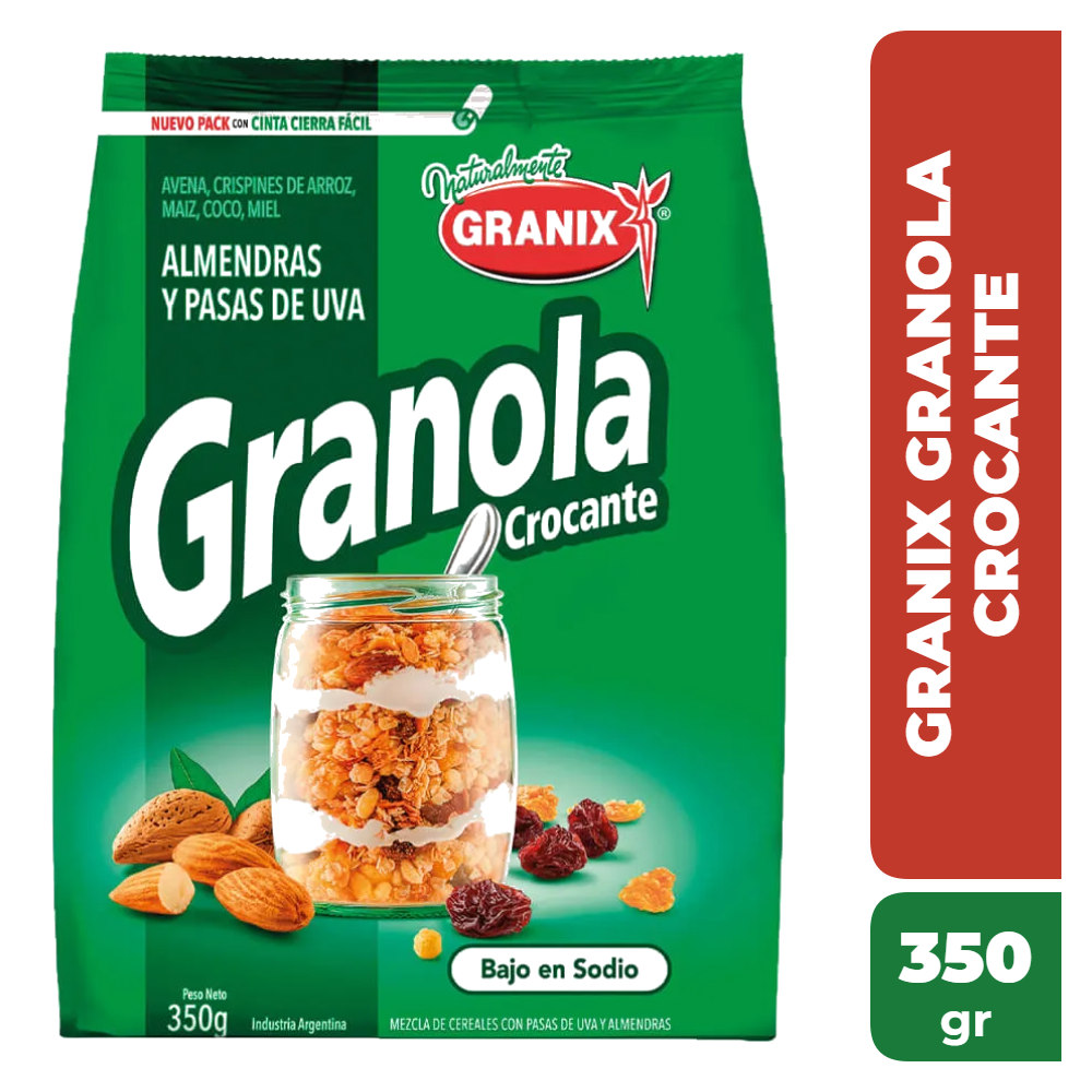 GRANIX GRANOLA CROCANTE 350gr