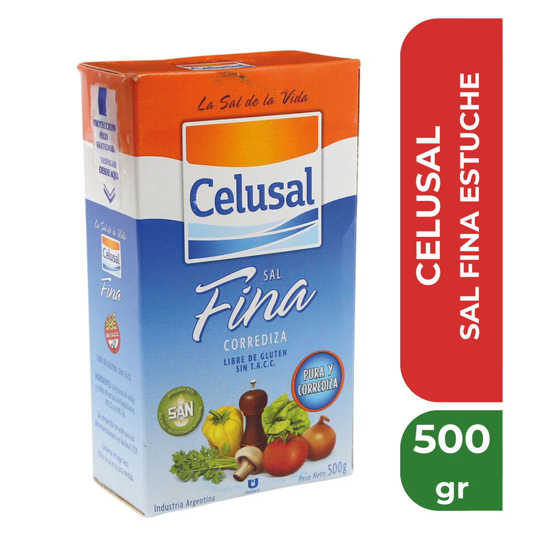 CELUSAL FINA ESTUCHE 500gr