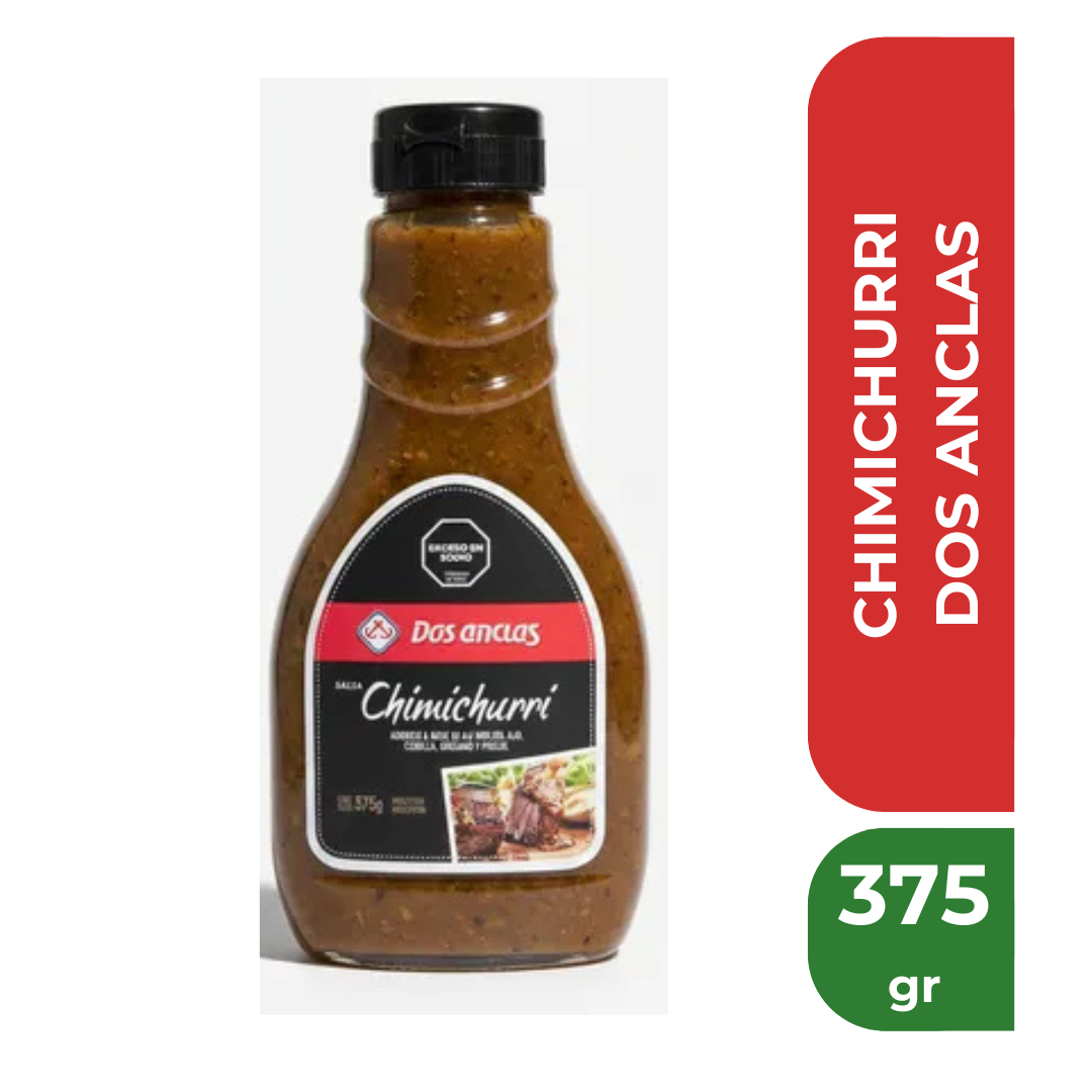 DOS ANCLAS SALSA CHIMICHURRI 375gr