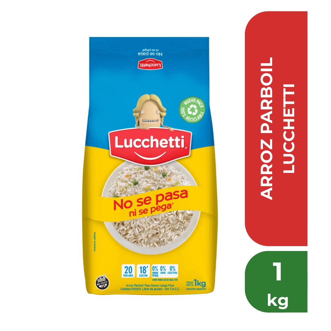 LUCCHETTI ARROZ PARBOIL 1kg