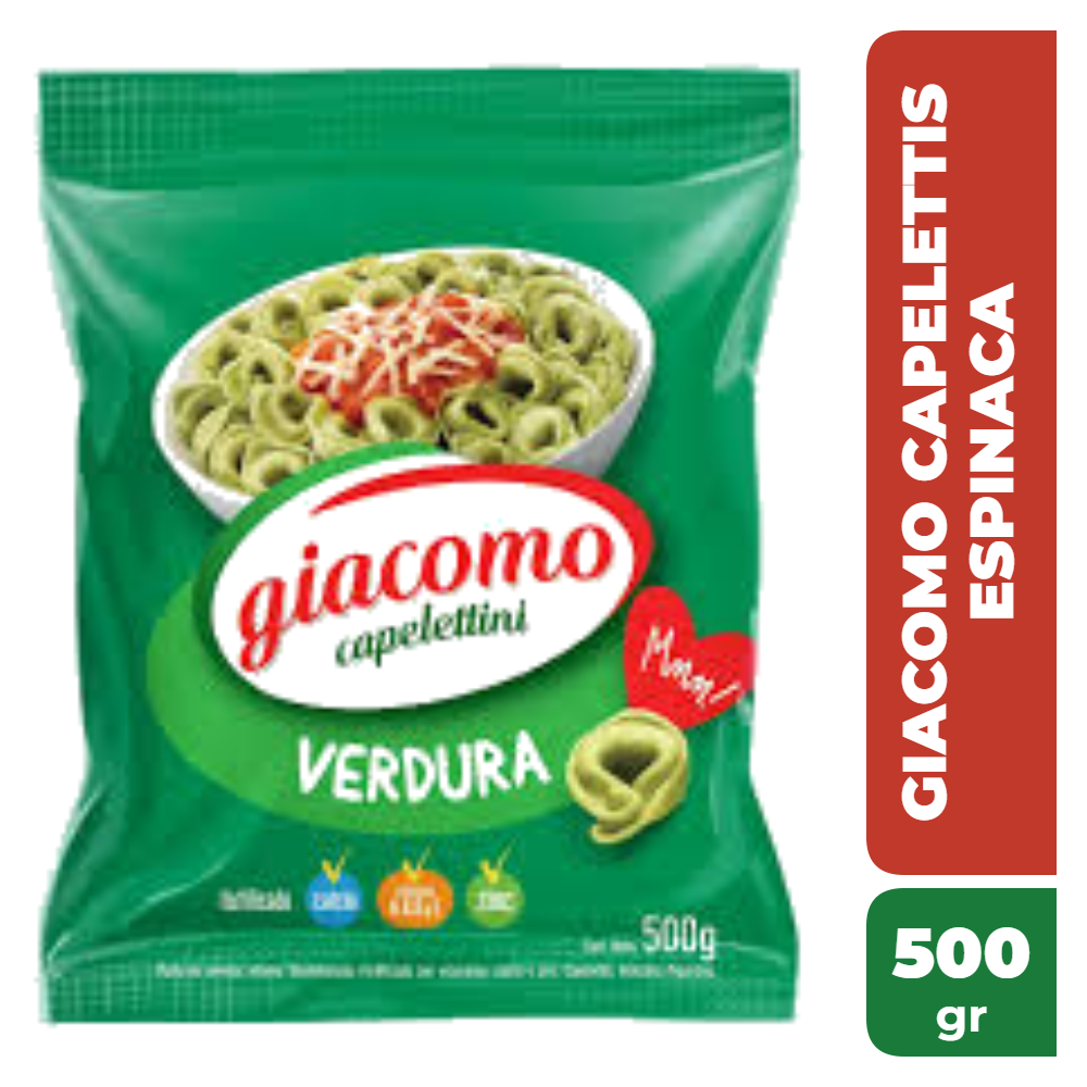 GIACOMO CAPELETTIS 500gr ESPINACA