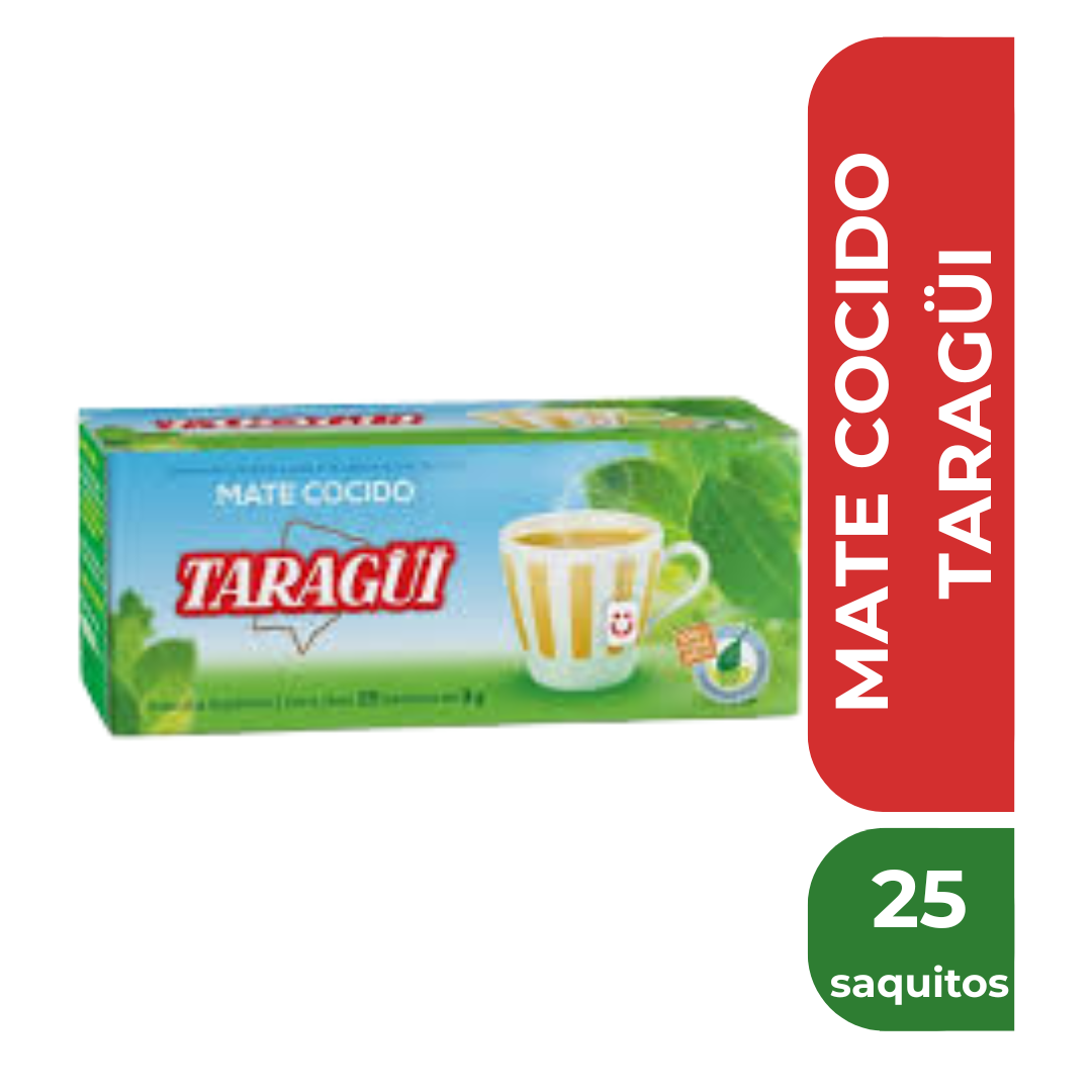 TARAGUI MATE COCIDO x 25saq