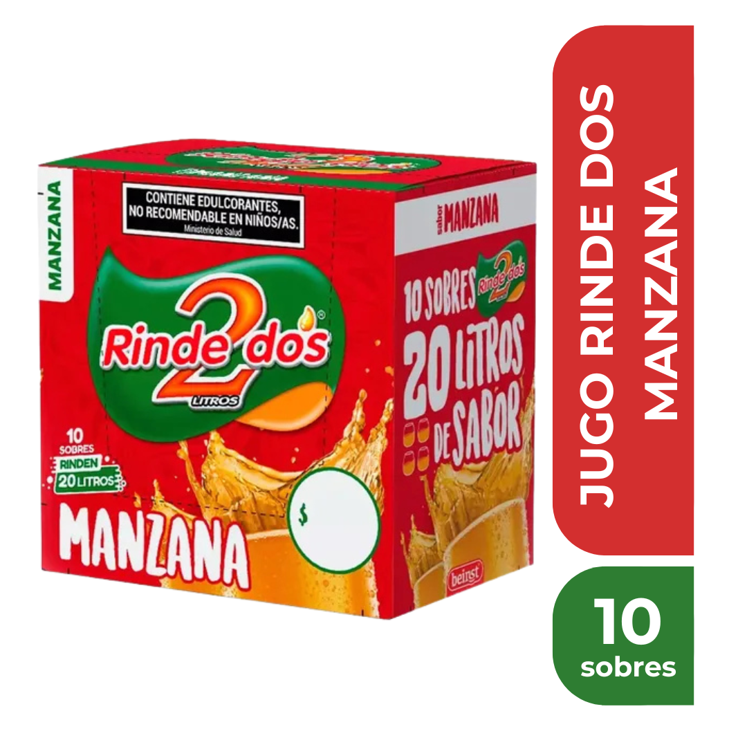 RINDE DOS MANZANA x10