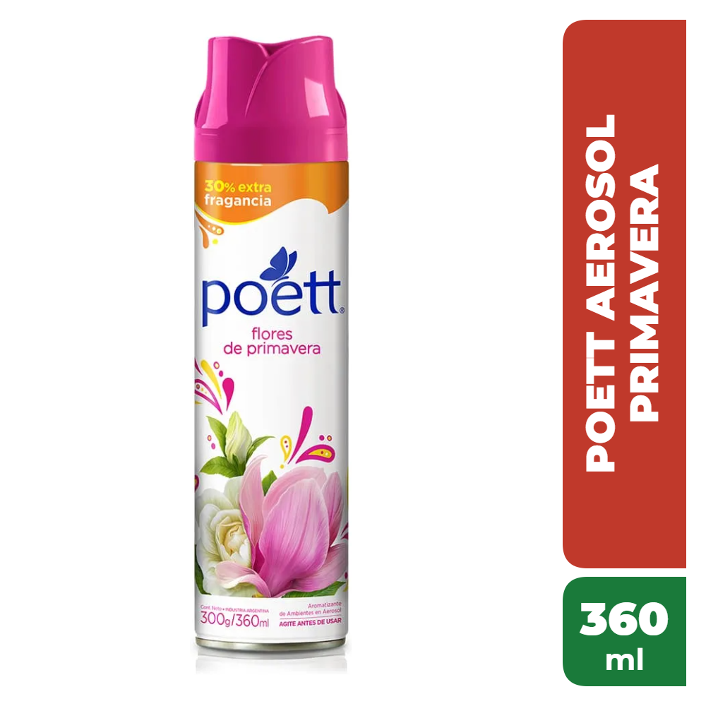 POETT AEROSOL PRIMAVERA 360ml