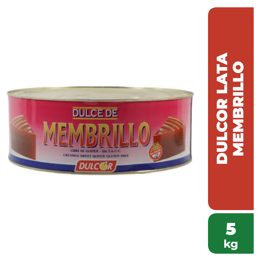 DULCOR LATA MEMBRILLO 5kg