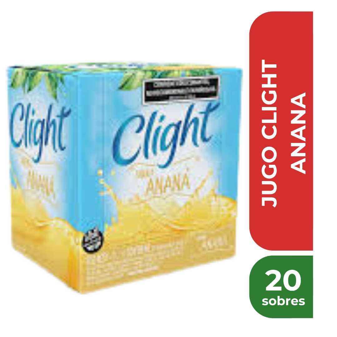 CLIGHT JUGO EN POLVO ANANA x20