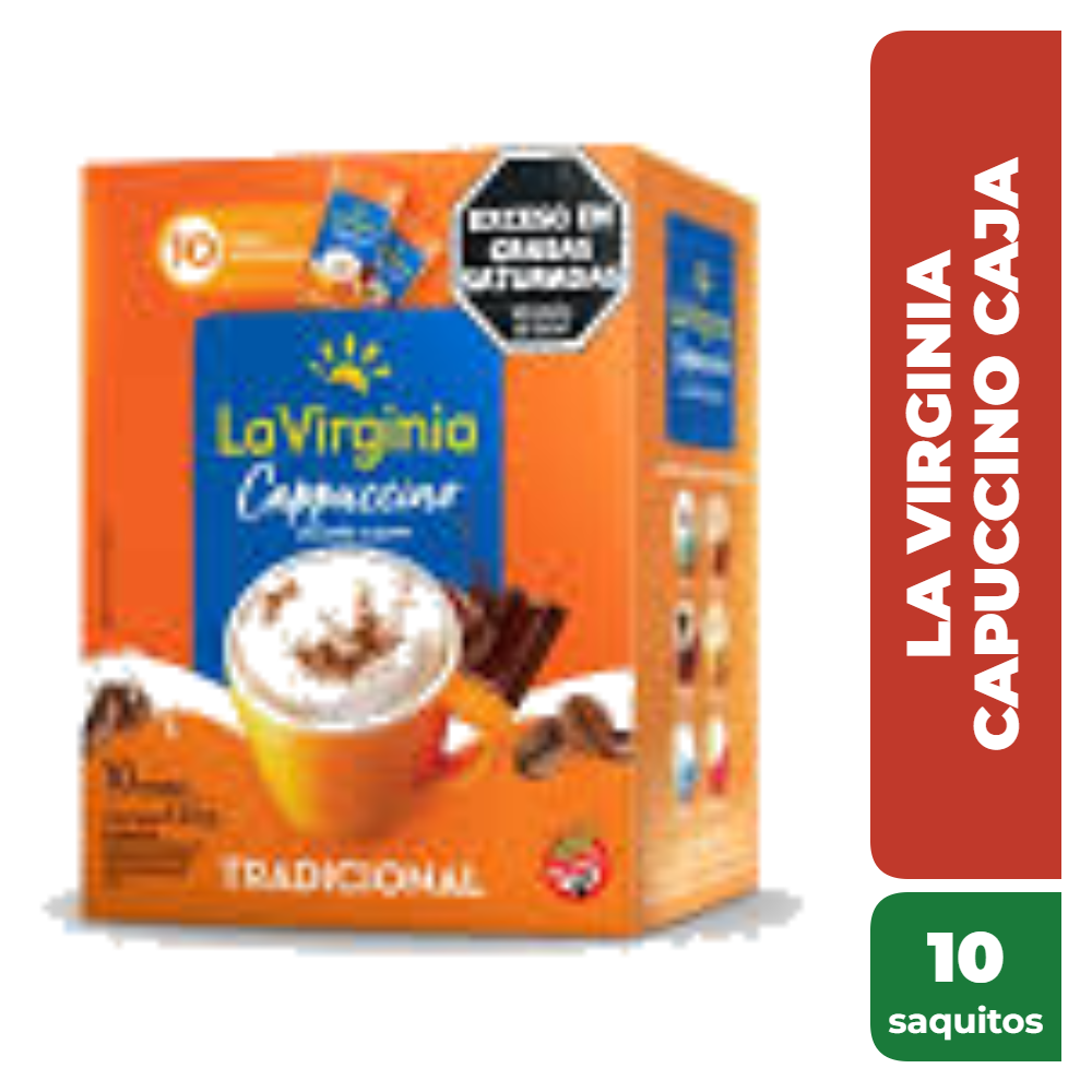 LA VIRGINIA CAPUCCINO CAJA x10saq