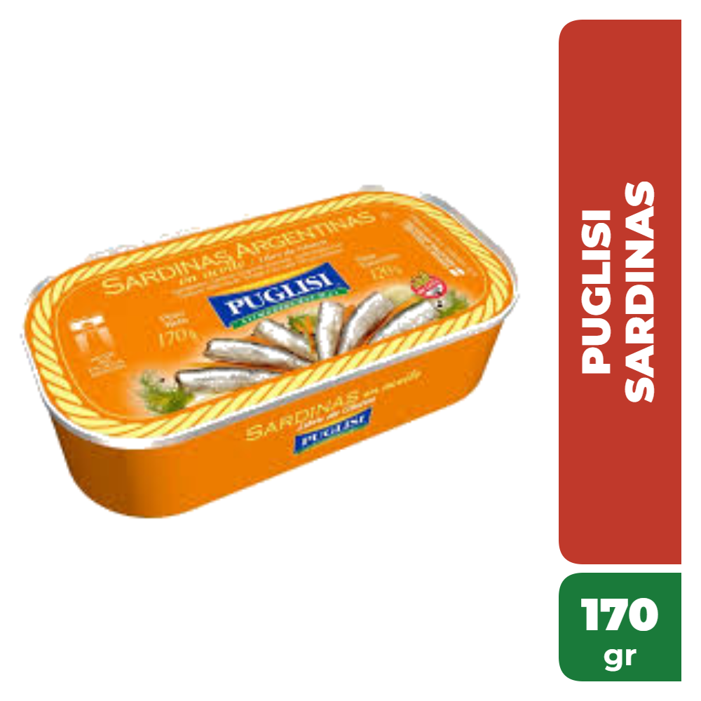 PUGLISI SARDINAS 170gr