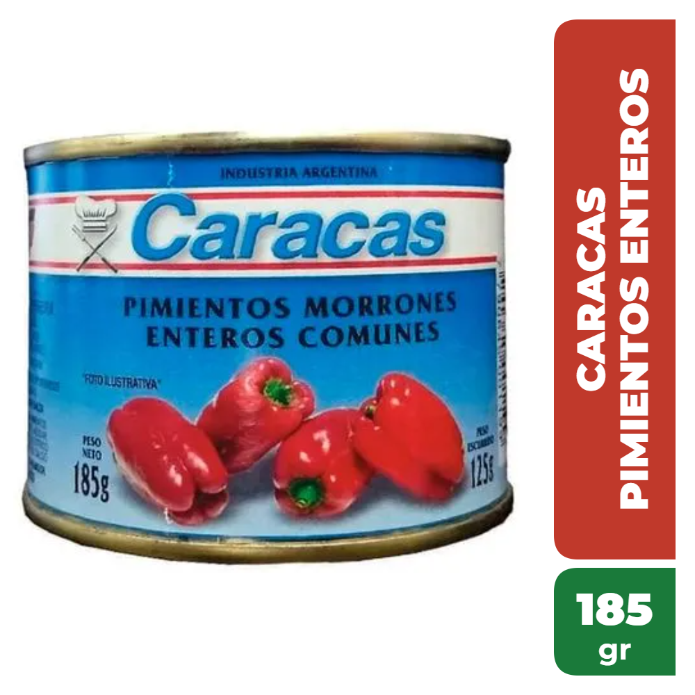 CARACAS PIMIENTOS ENTEROS 185gr