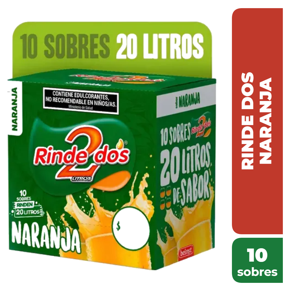 RINDE DOS NARANJA x10