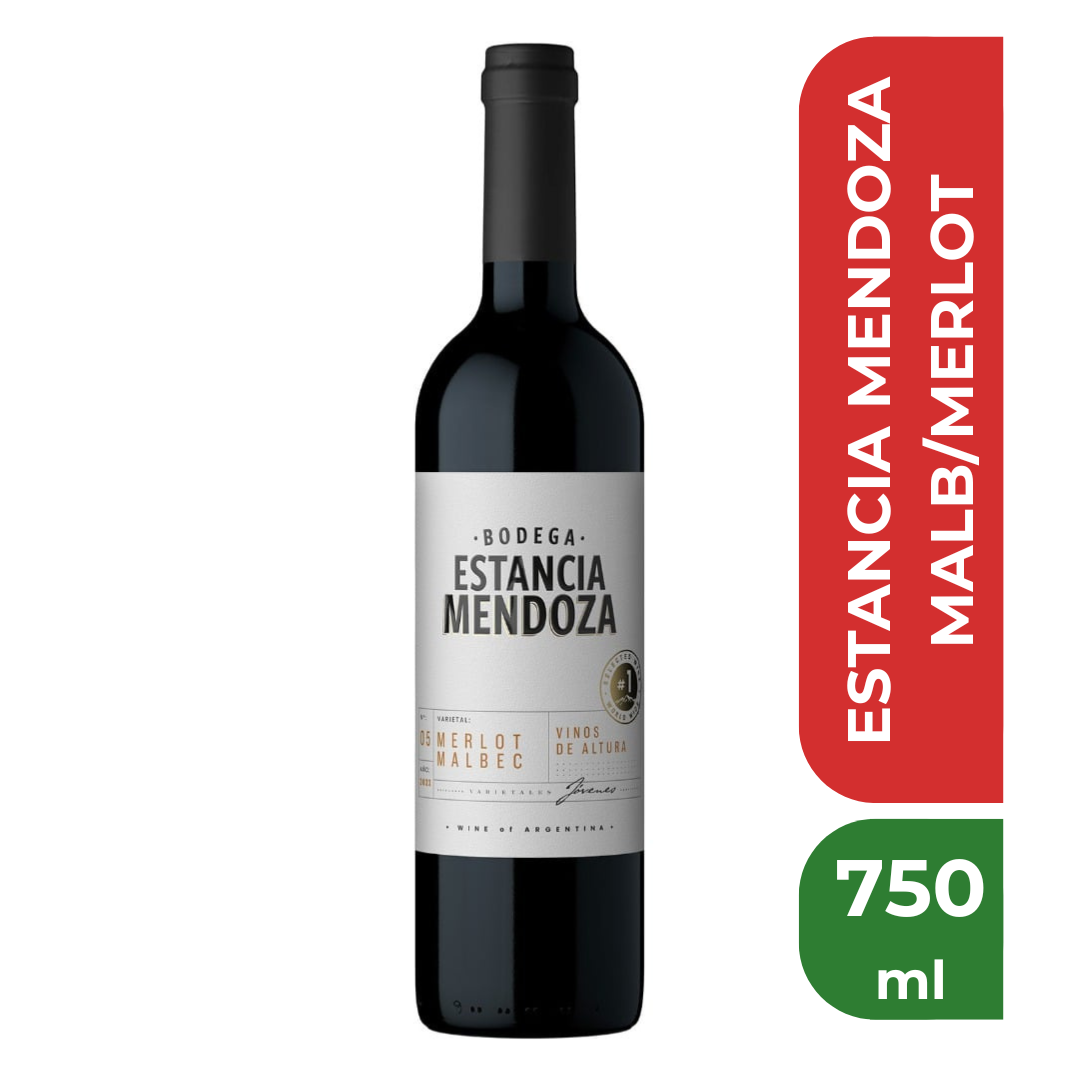 ESTANCIA MENDOZA MALB/MERLOT 750ml
