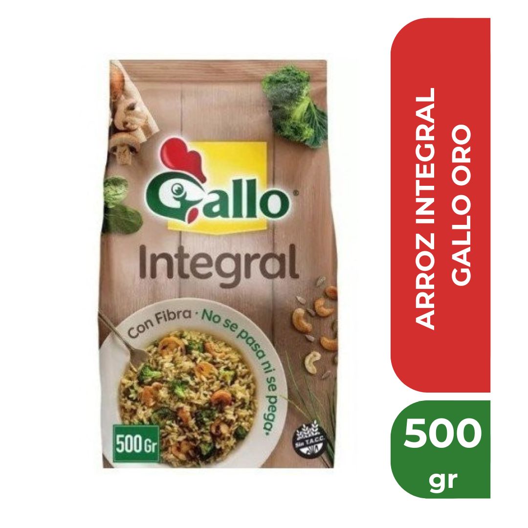 GALLO ARROZ INTEGRAL 500gr