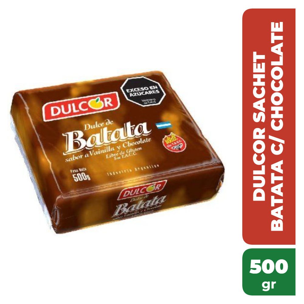 DULCOR SACHET BATATA CON CHOCOLATE 500gr