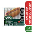 UNION GANADERA SALCHICHAS x12u