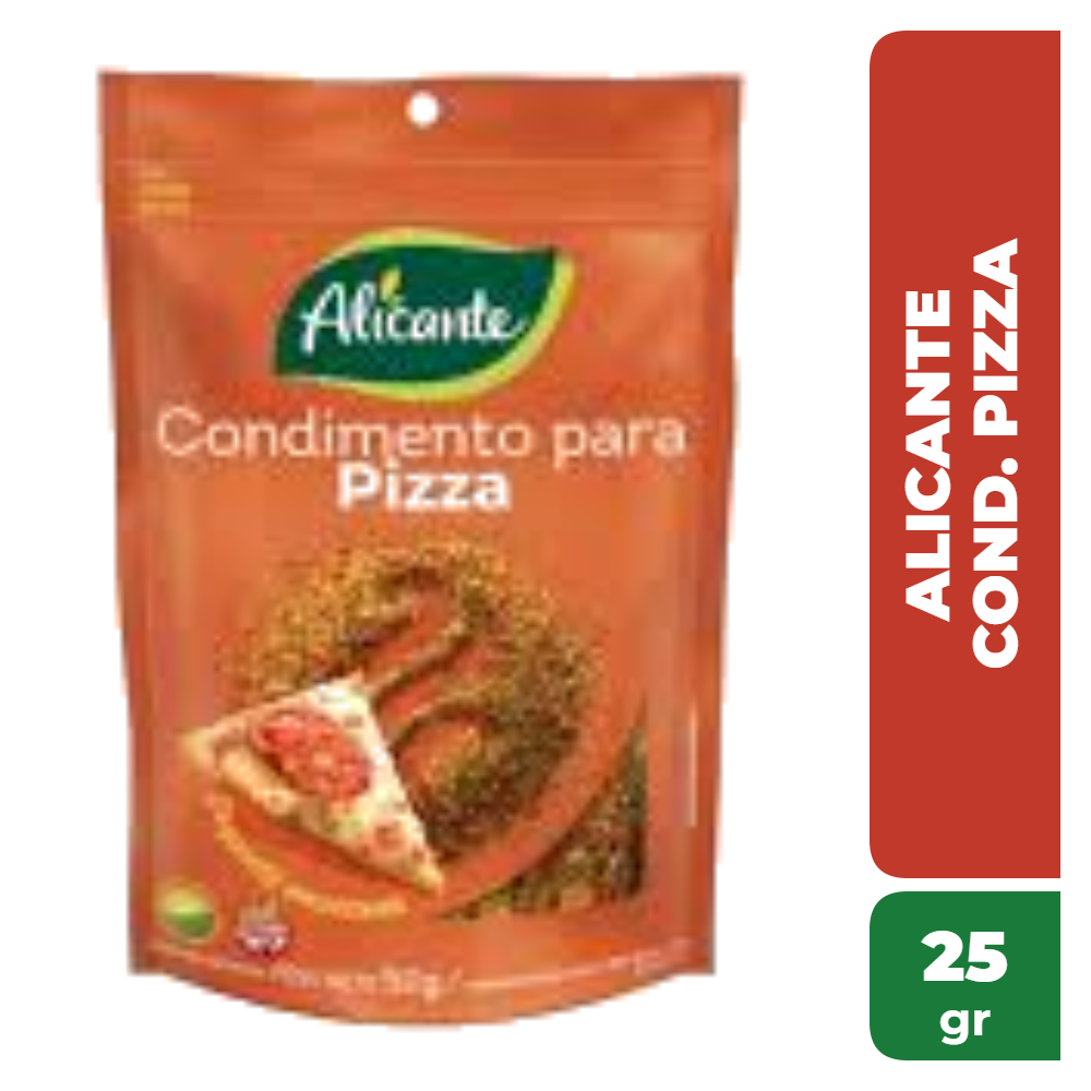 ALICANTE CONDIMENTO PIZZA 25gr