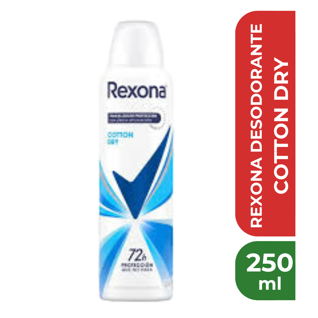 REXONA DES. COTTON DRY 250ml