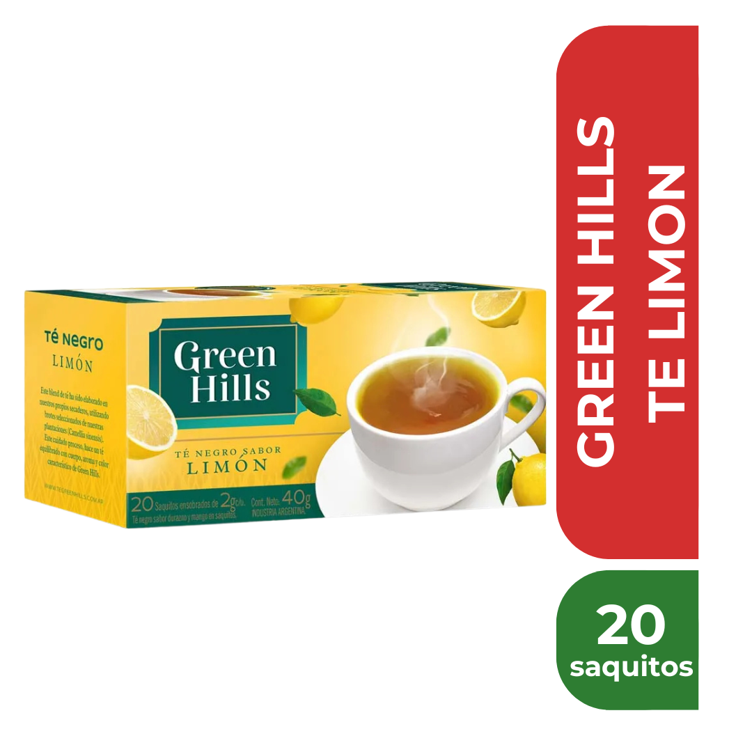 GREEN HILLS TE LIMON x20saq