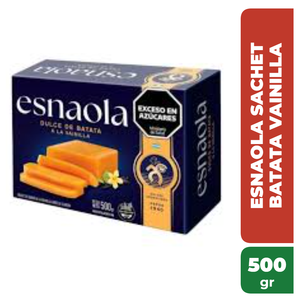 ESNAOLA SACHET BATATA VAINILLA 500gr