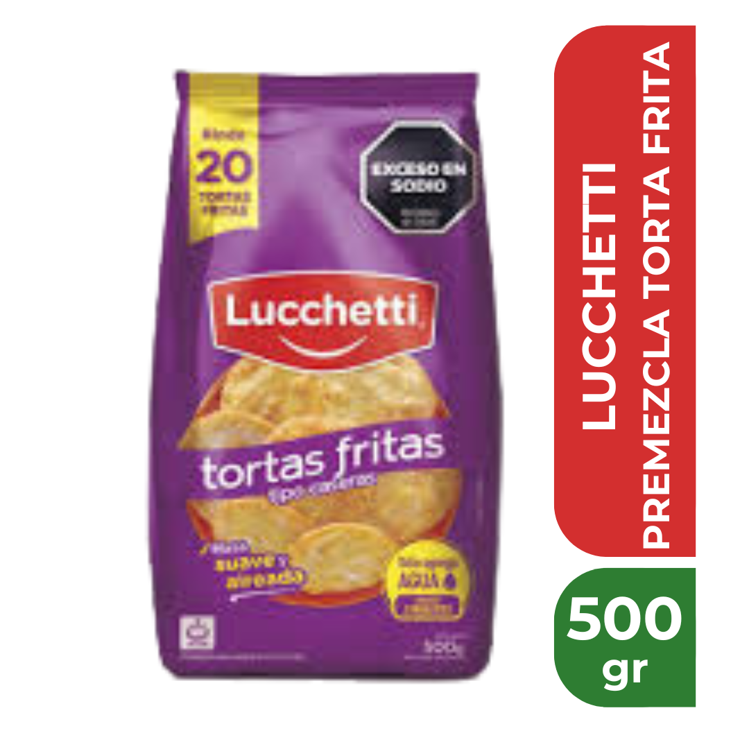LUCCHETTI PREMEZCLA TORTA FRITA 500gr