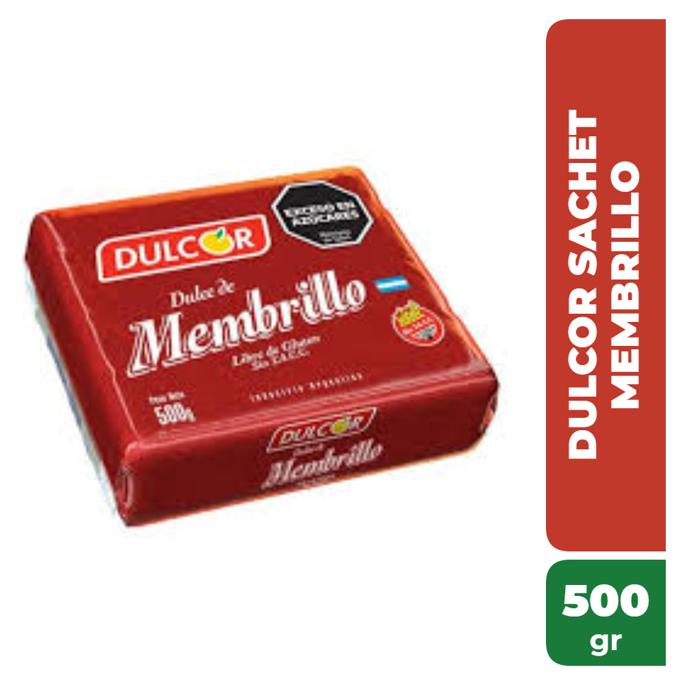 DULCOR SACHET MEMBRILLO 500gr