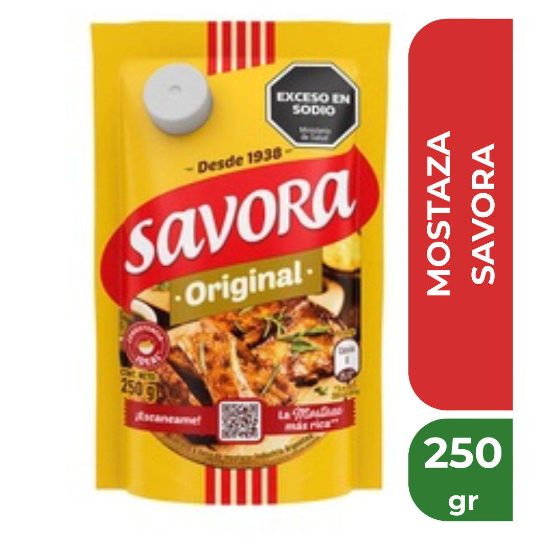 SAVORA MOSTAZA 250gr