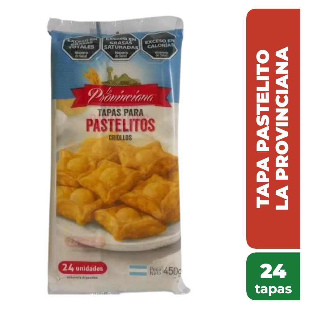 LA PROVINCIANA TAPA PASTELITO 24u