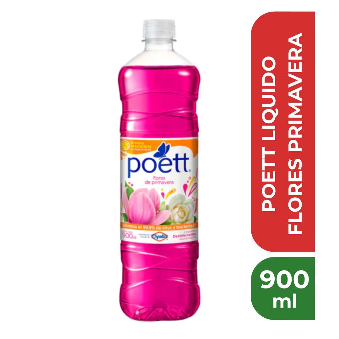 POETT LIQUIDO FLORES PRIMAVERA 900ml